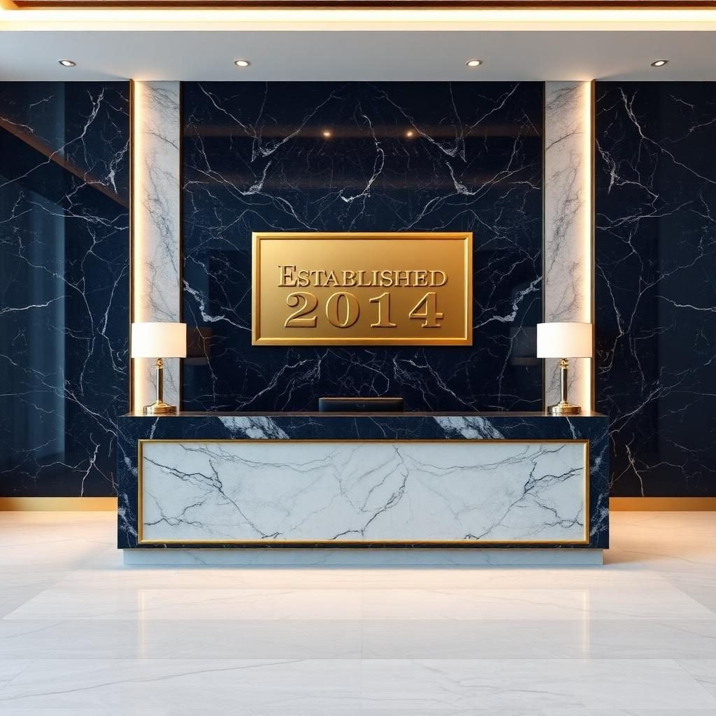 Institutional reception with 2014 plaque