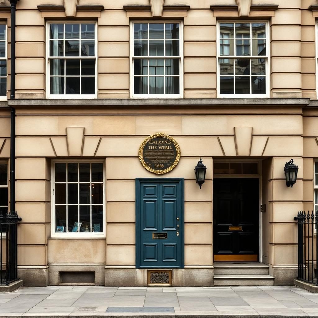 UK Georgian building exterior
